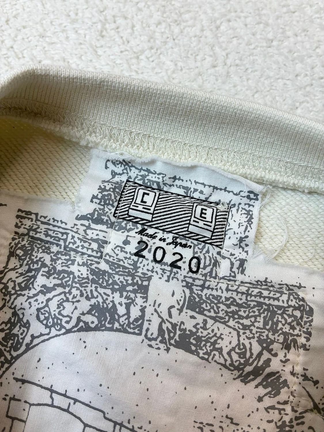 카브엠트 Cav Empt JPN 20ss 헤비코튼 맨투맨 PN6222 상품이미지8