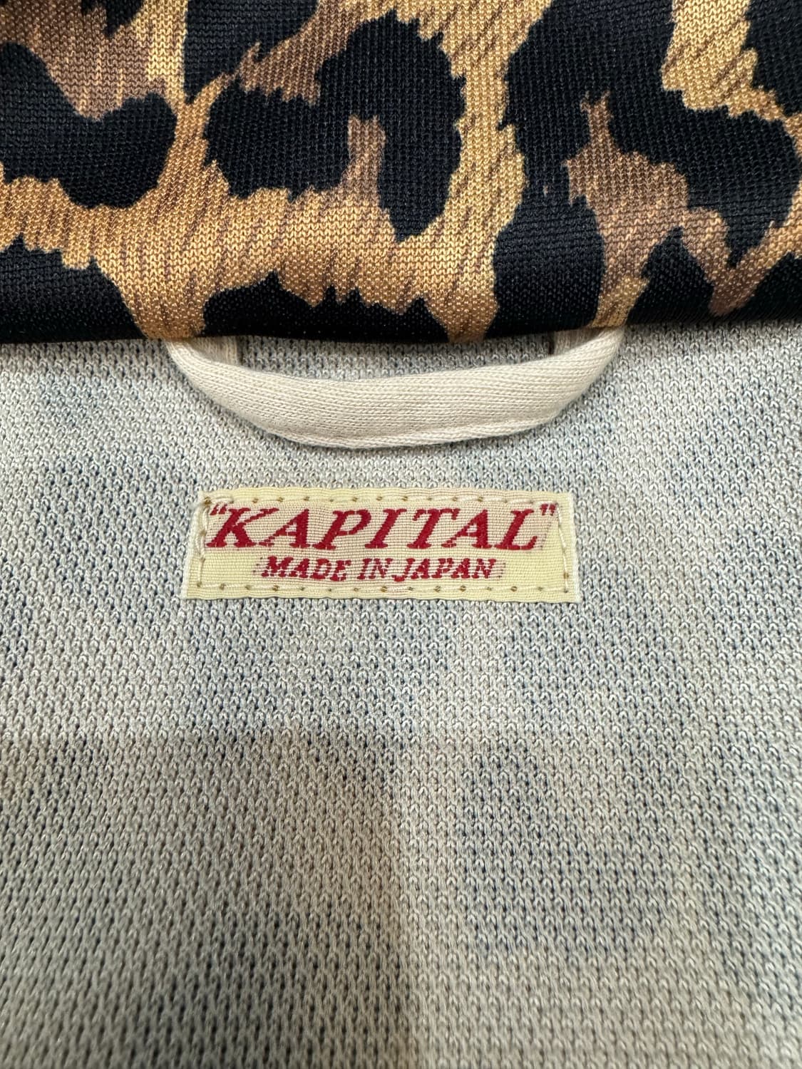 [2][M] 캐피탈 스무스 저지 레오파드 스턴트맨 앤 우먼 트랙 자켓 상품이미지7