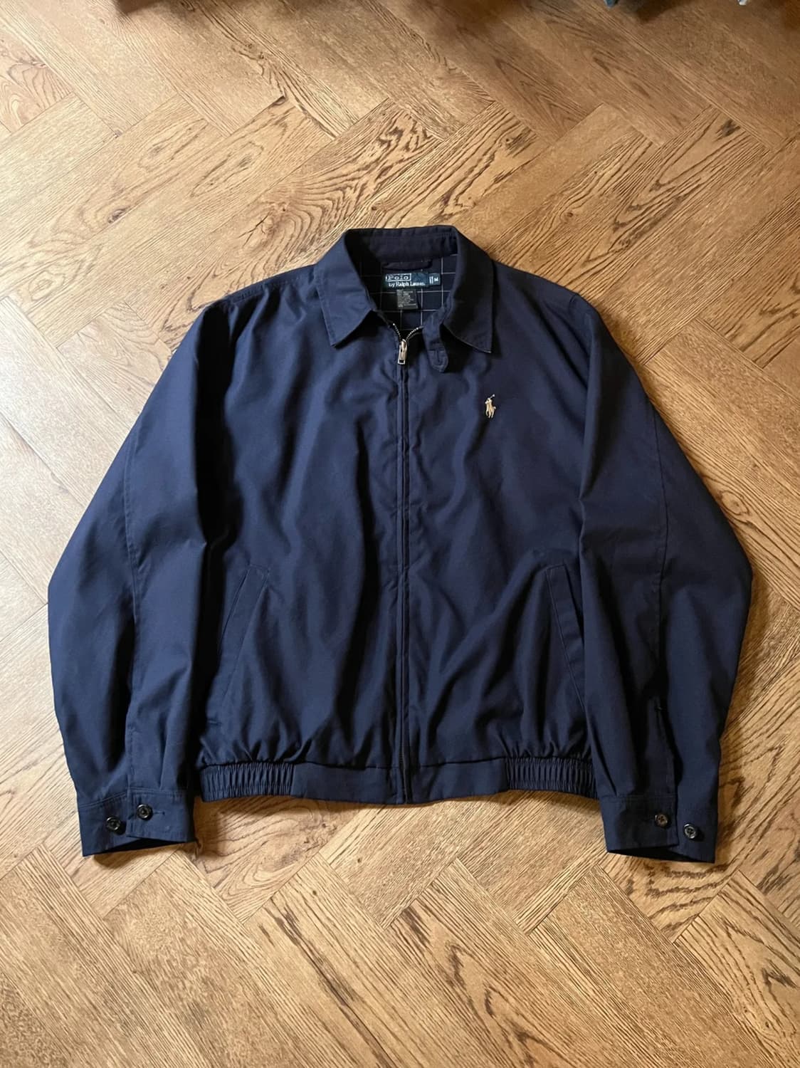 [M]폴로 랄프로렌 체크 라이닝 폴리쉘 베이포트 자켓 상품이미지1