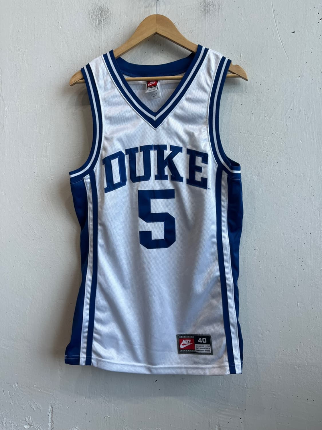 90s 나이키 듀크대학 NCAA 5번 유니폼 Made in USA 상품이미지1