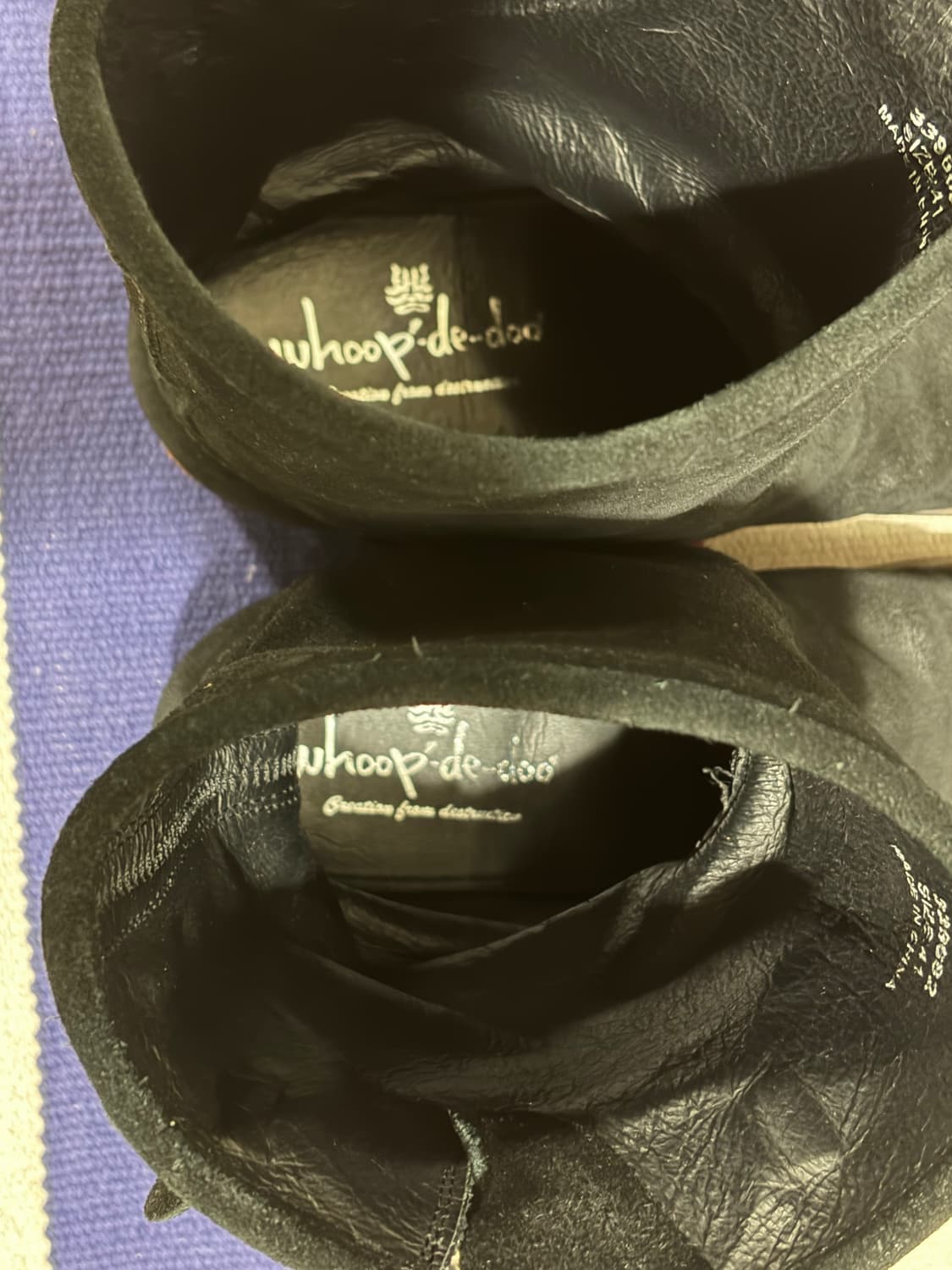 Whoop de doo engineer boot / 훕데두 스웨이드 부츠 상품이미지5