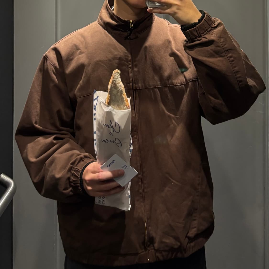 [2XL] 그라미치 트윌 어라운드 자켓 토바코 상품이미지2