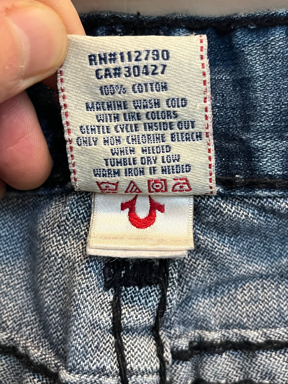 True Religion USA 트루릴리전 부츠컷 데님 진 30 상품이미지6