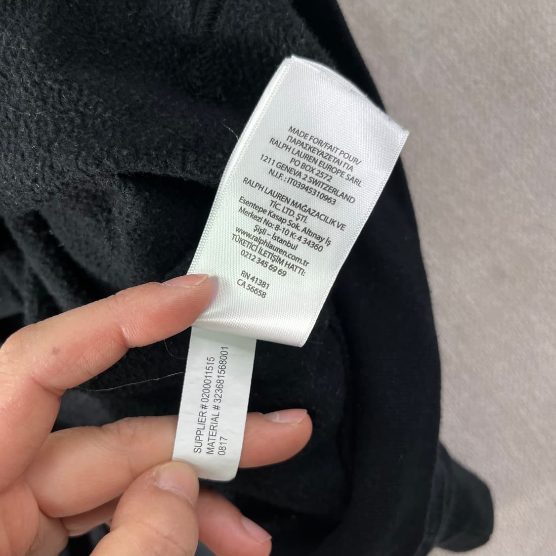 95 폴로 랄프로렌 베어 후드집업 상품이미지6