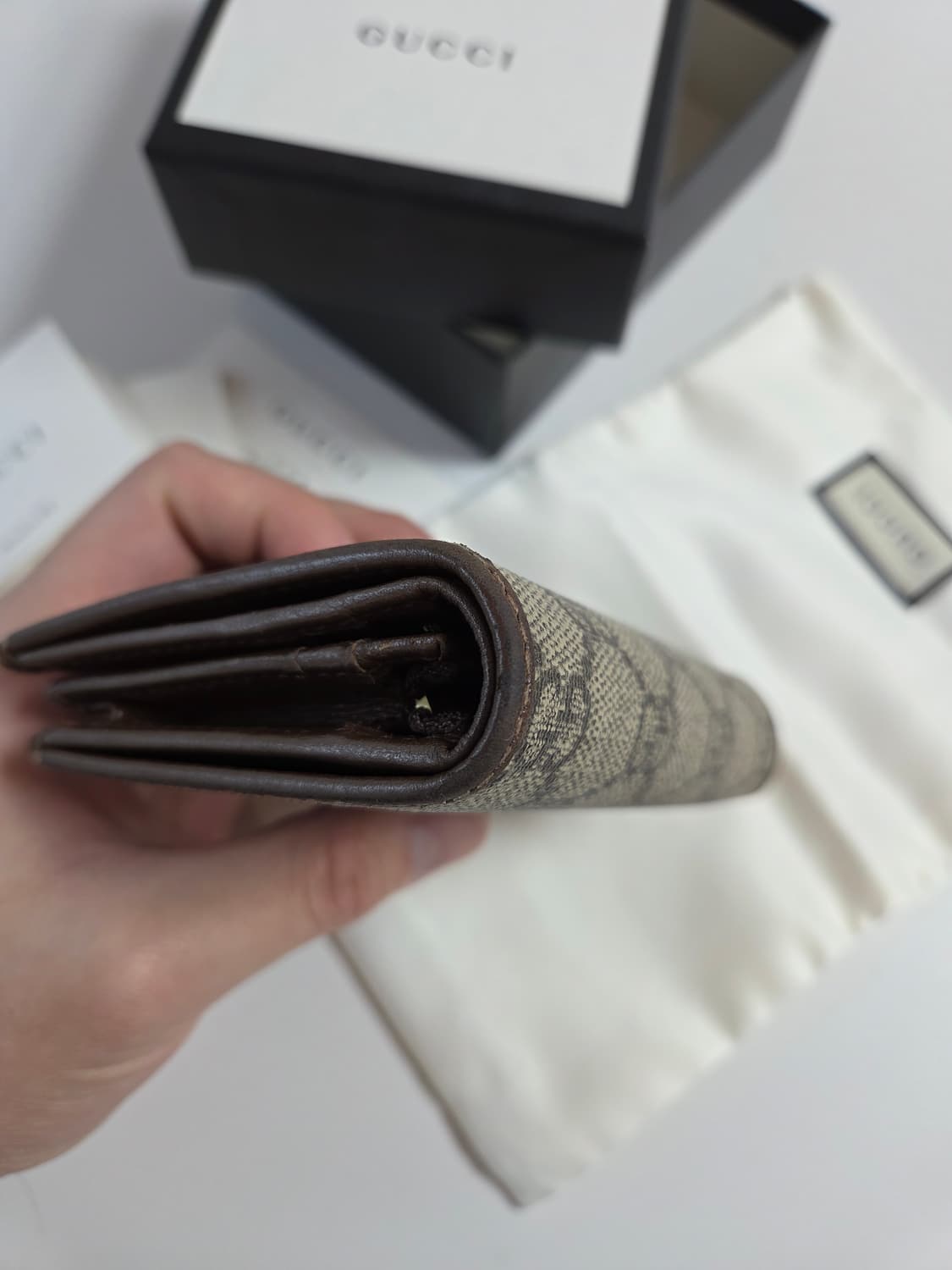 구찌 홀스빗 1955 스몰 지갑 동전지갑 갤러리아 정품 상품이미지8