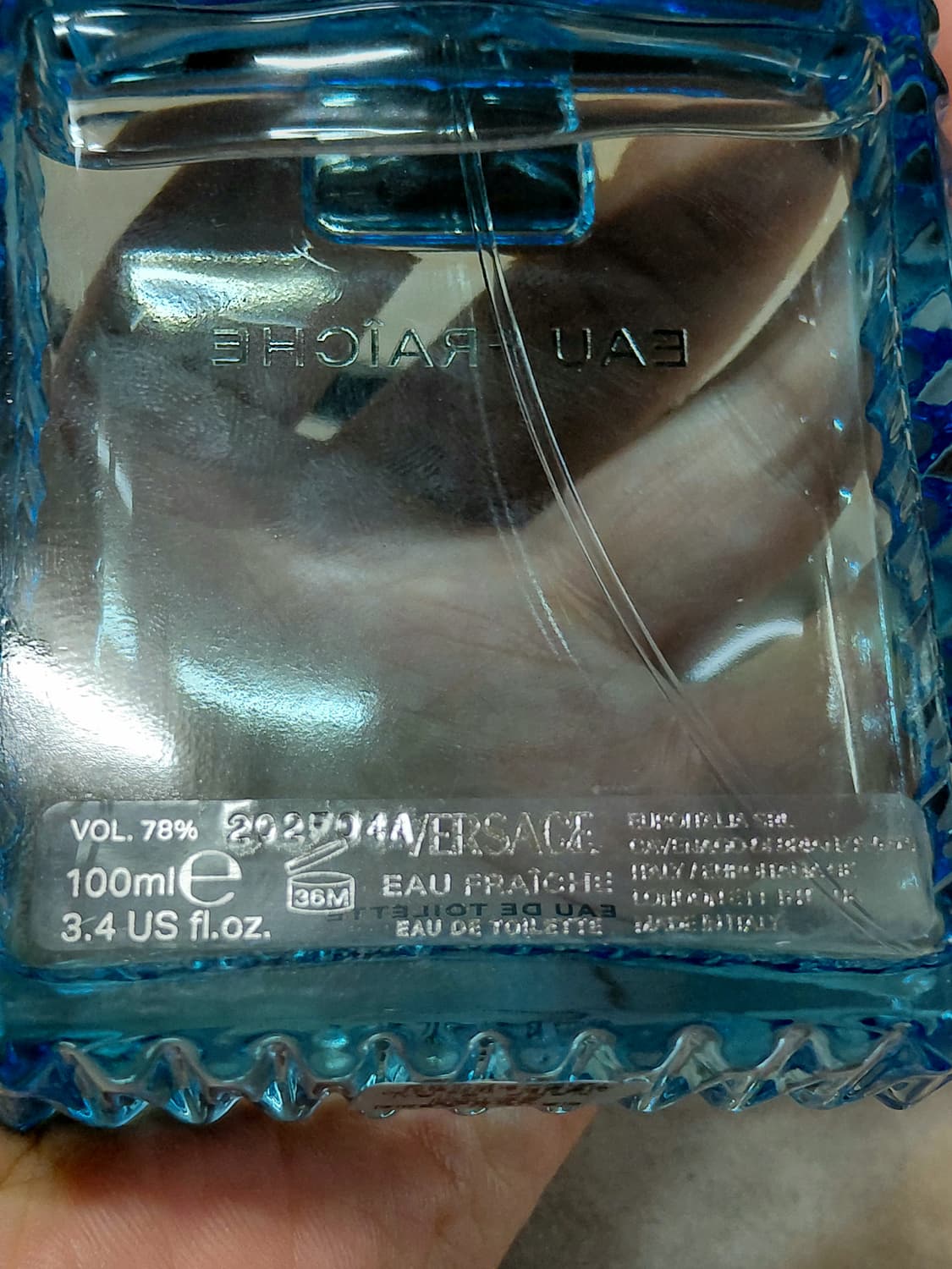 [베르사체]맨 오프레쉬 뿌르옴므 오 드 뚜왈렛 100ml 상품이미지9