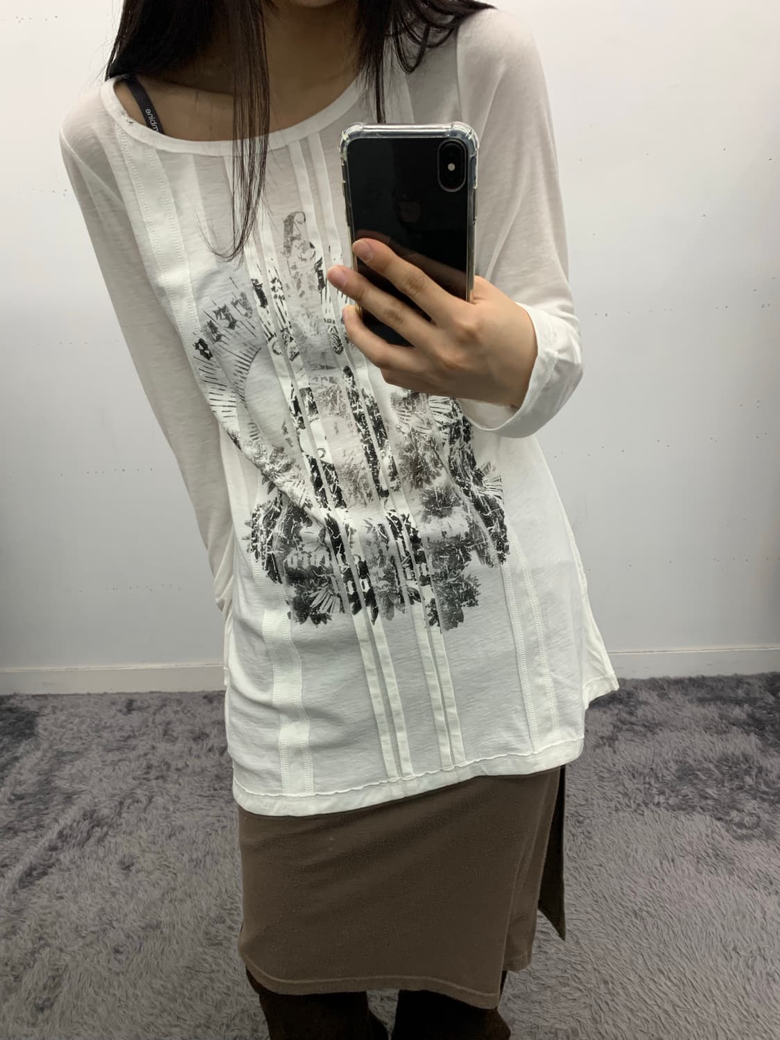 Sabase y2k 프린팅 롱슬리브 상품이미지4