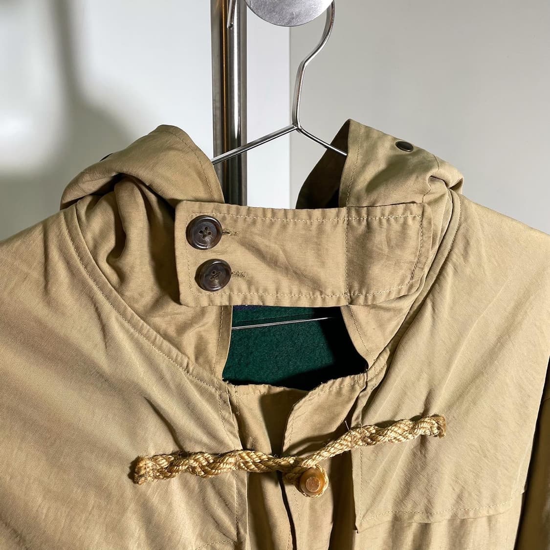 폴로 90’s 블랭킷 안감 코튼 더플 코트 상품이미지3