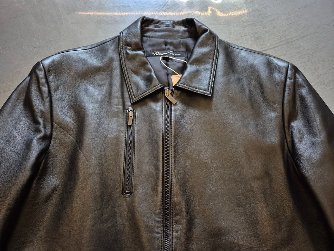 케네스콜 램스킨 가죽 봄버 상품이미지4