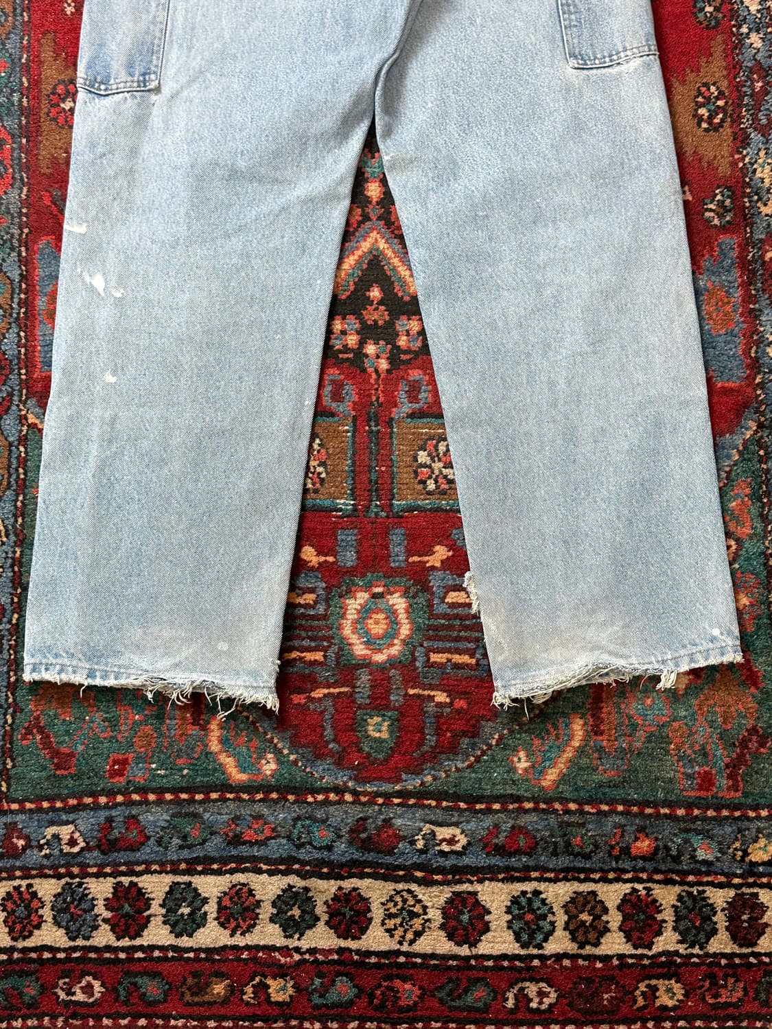 OG 칼하트 데님 더블니 팬츠 칼하트 B73 썩블니 상품이미지8