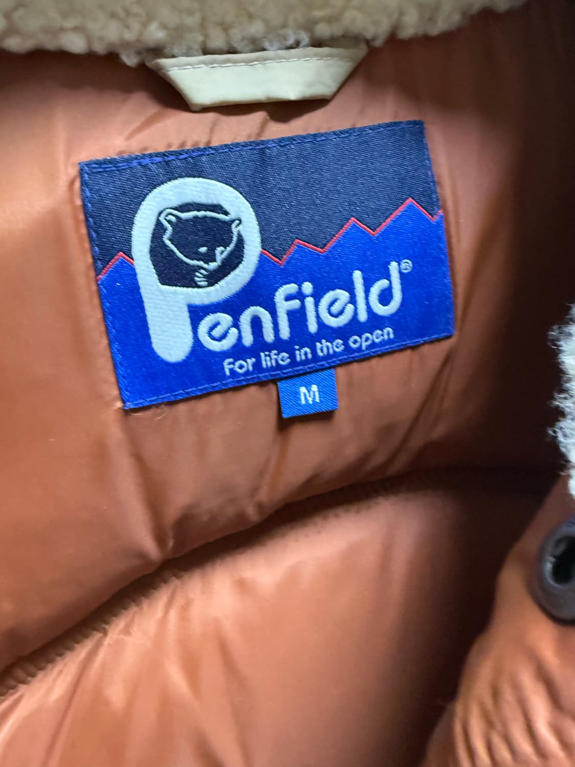 펜필드 rockwool 다운베스트 m사이즈 상품이미지2