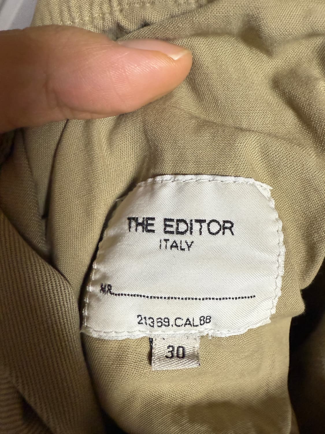Thr Editor 별팬츠 30 베이지 7만5천 상품이미지1