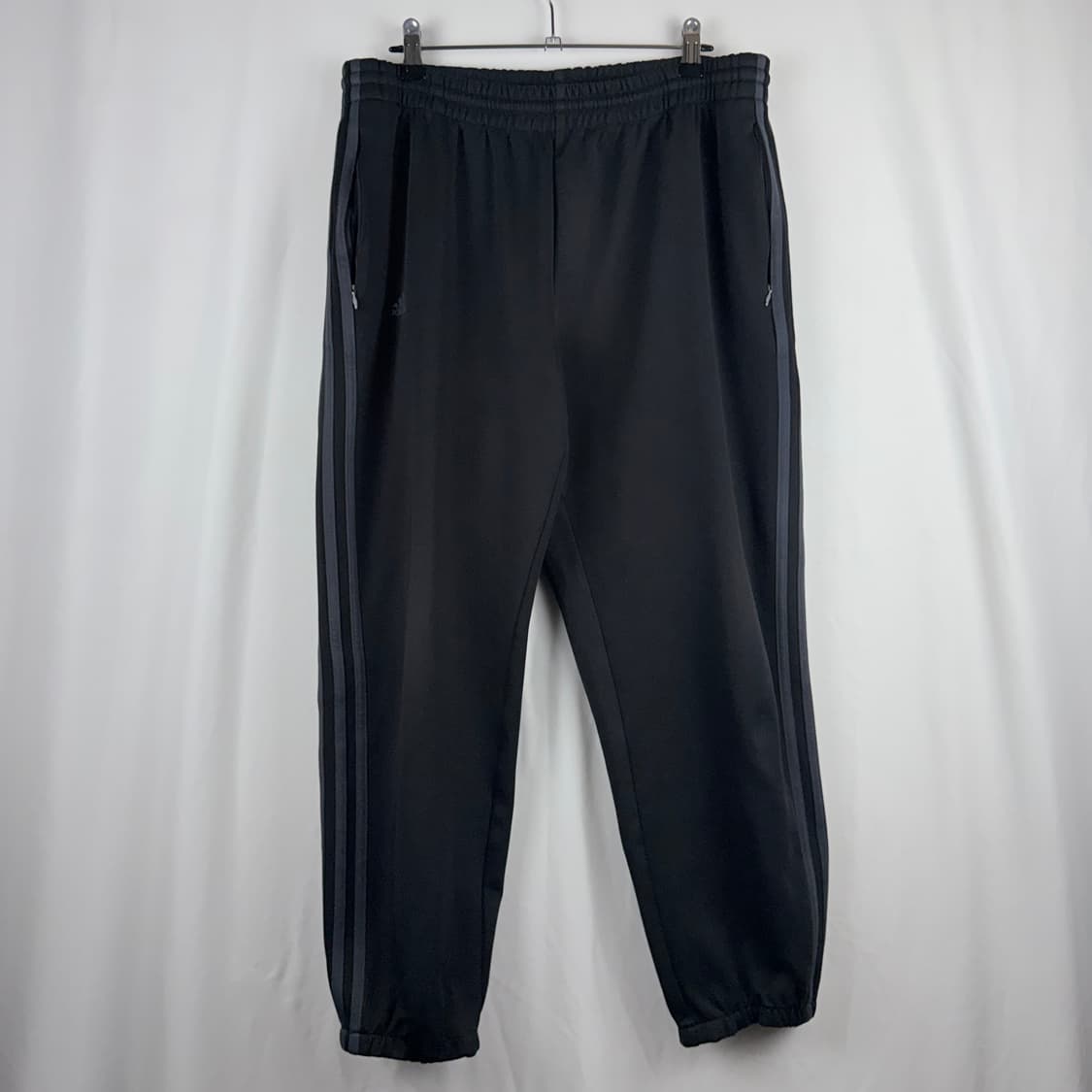 (XL) 아디다스 삼선 트랙 조거 팬츠 블랙/차콜 상품이미지2