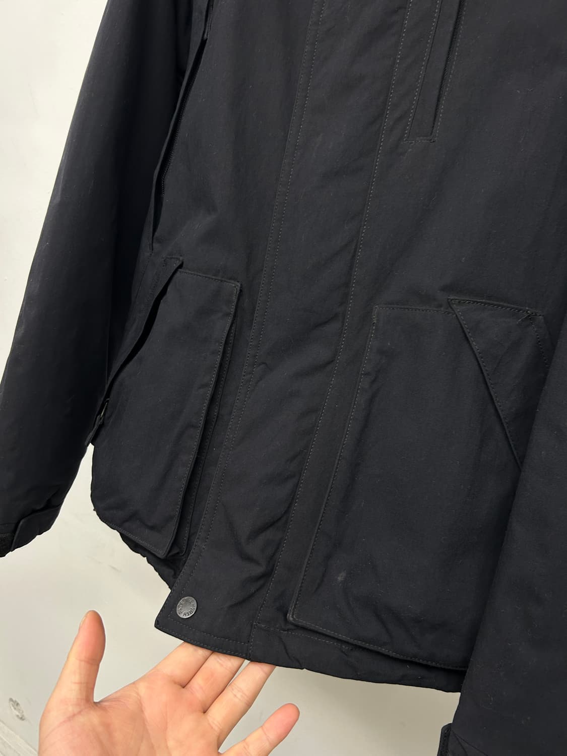 노스페이스 블랙 퍼텍스 퀀텀 패딩 자켓 상품이미지7