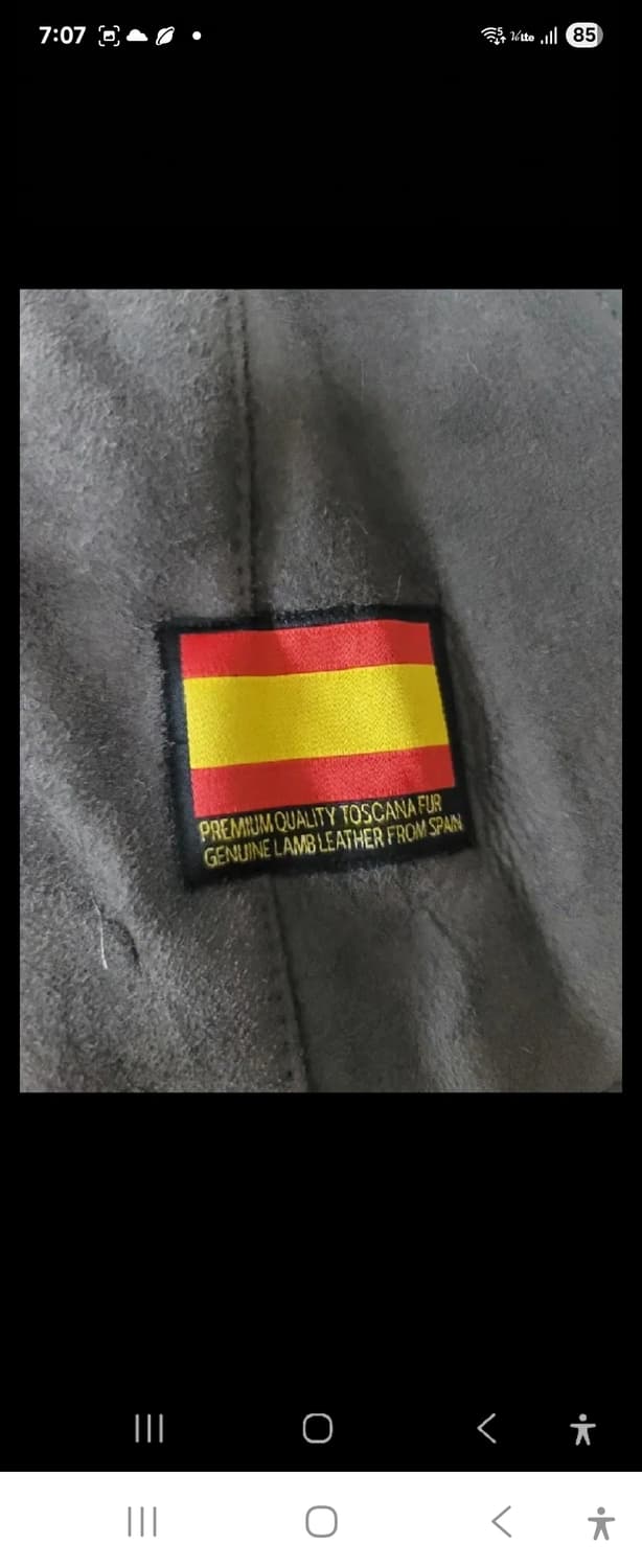 스페인산 토스카나 천연양가죽 후드 무스탕 코트55-77 상품이미지5