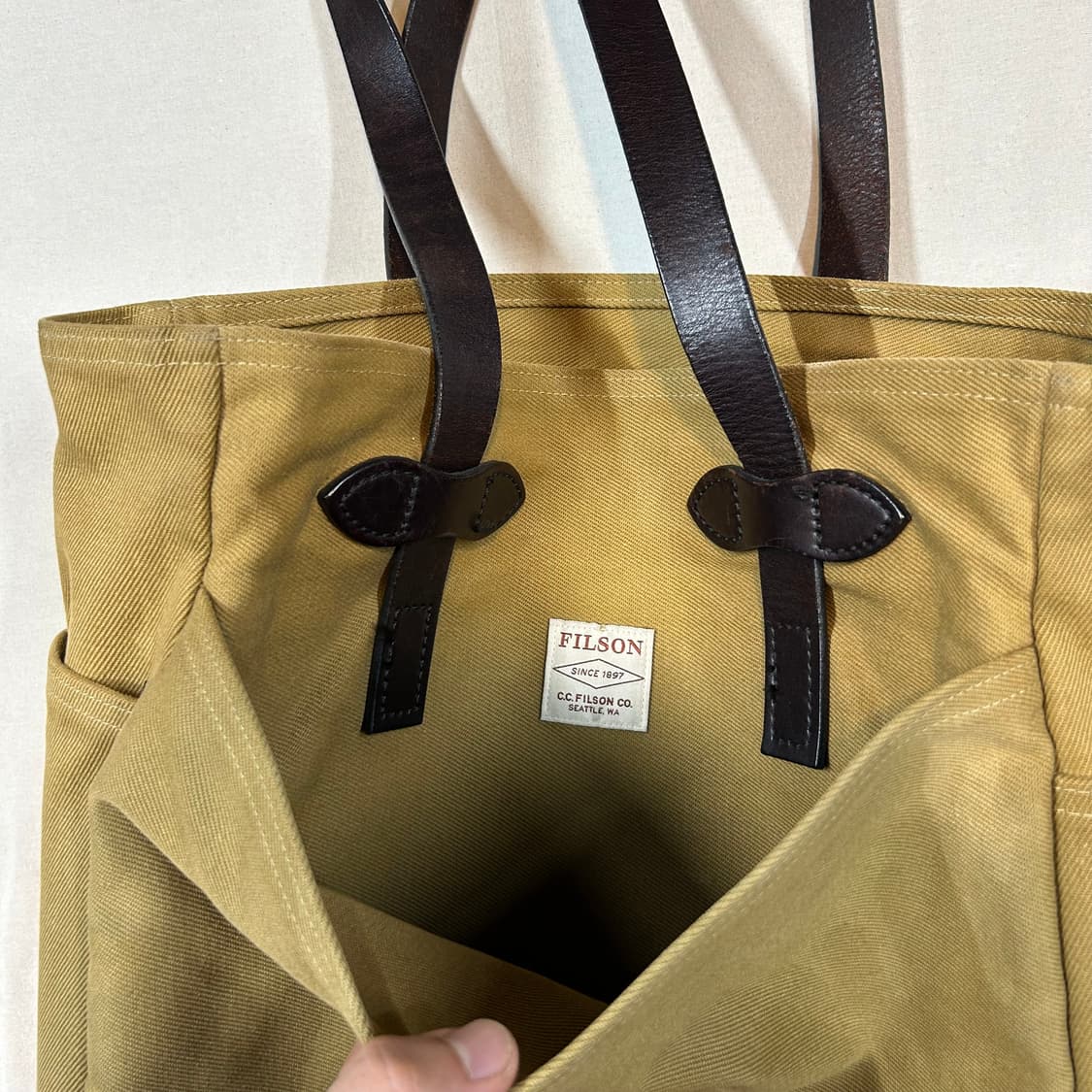 필슨 FILSON RUGGED TWILL TOTE BAG 토트백 가방 상품이미지3