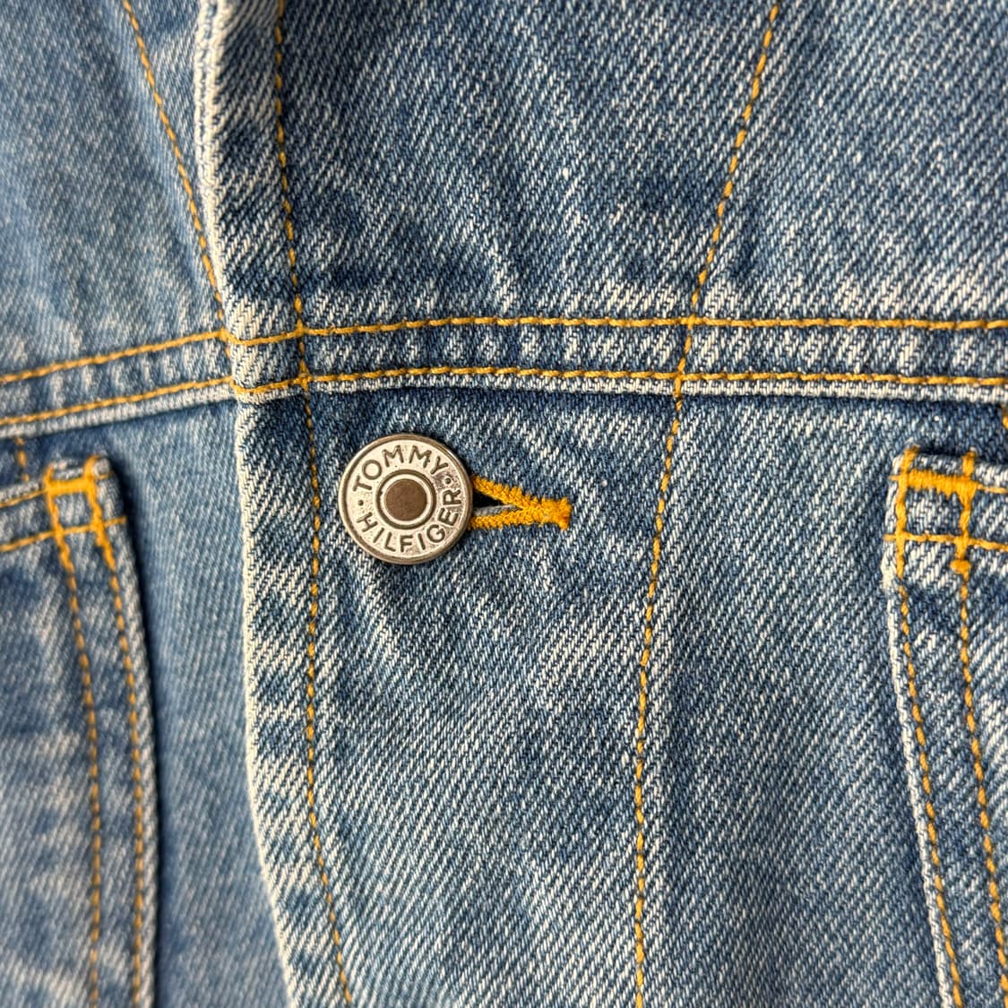 [S] 90s 타미힐피거 올드스쿨 데님자켓 상품이미지5