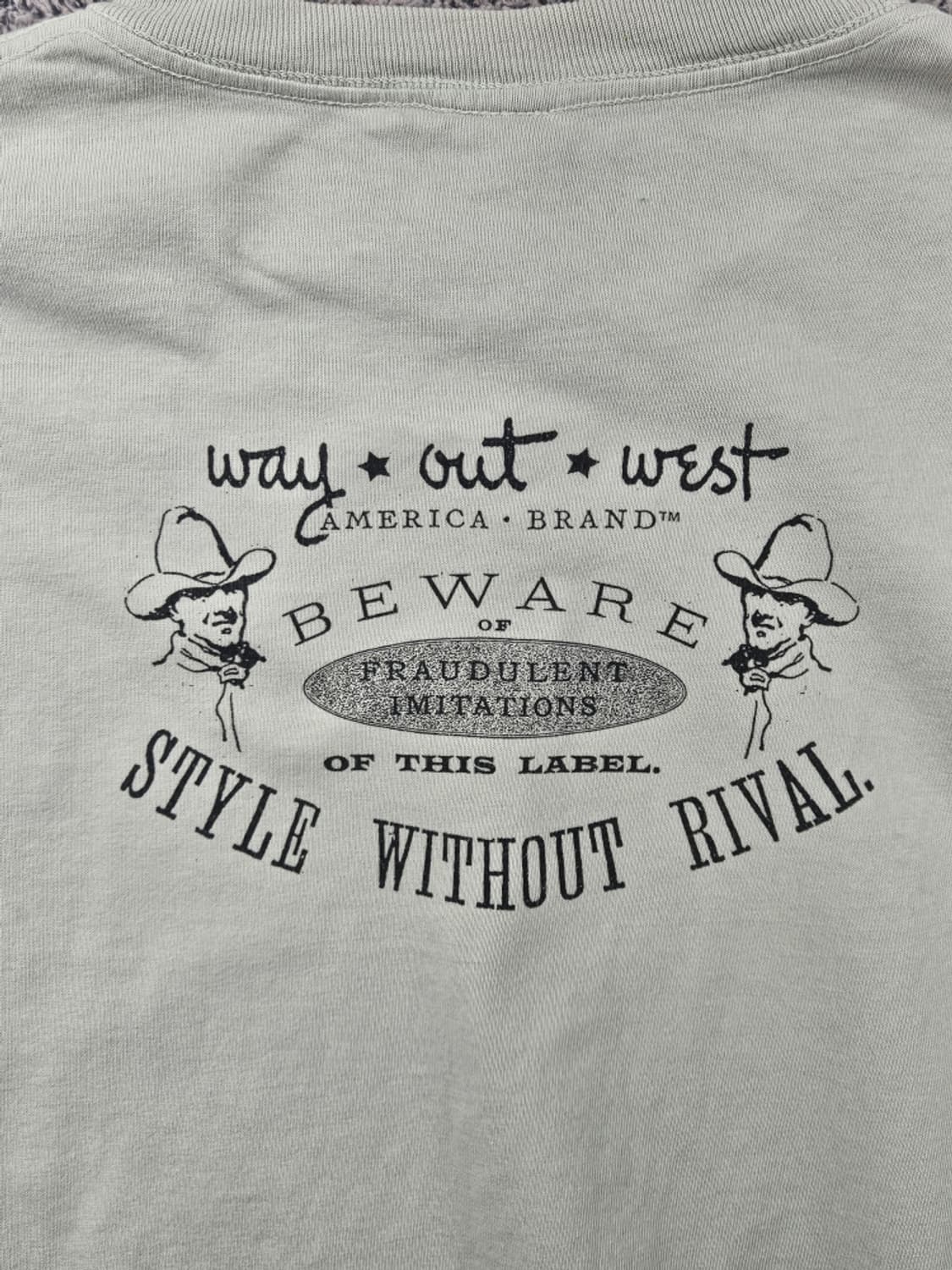 1992 USA 아메리카 브랜드 싱글스티치 롱슬리브 (L추정)/11629 상품이미지10