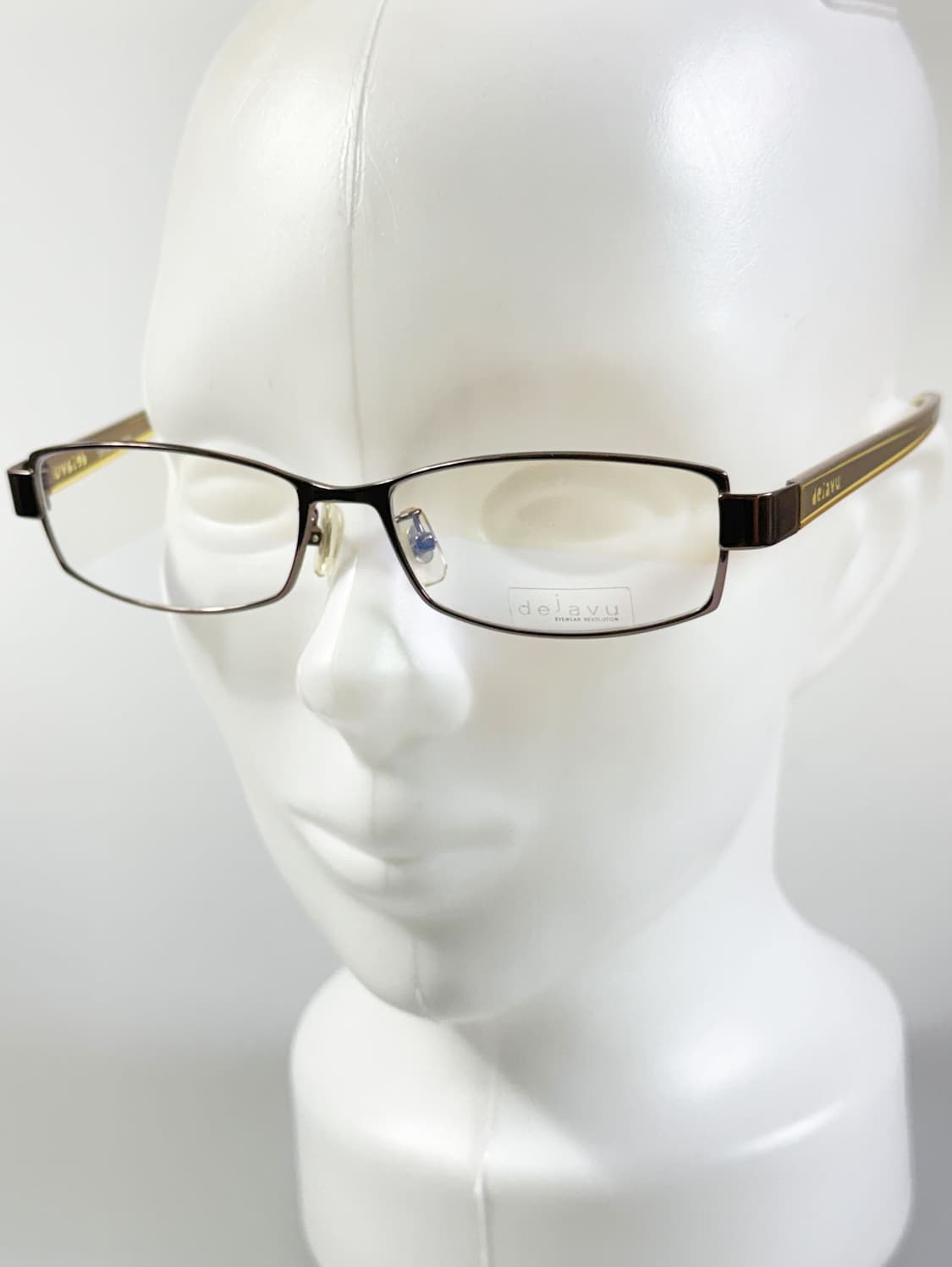 DEJAVU 슬림 스퀘어 메탈 프레임 빈티지 안경 상품이미지8