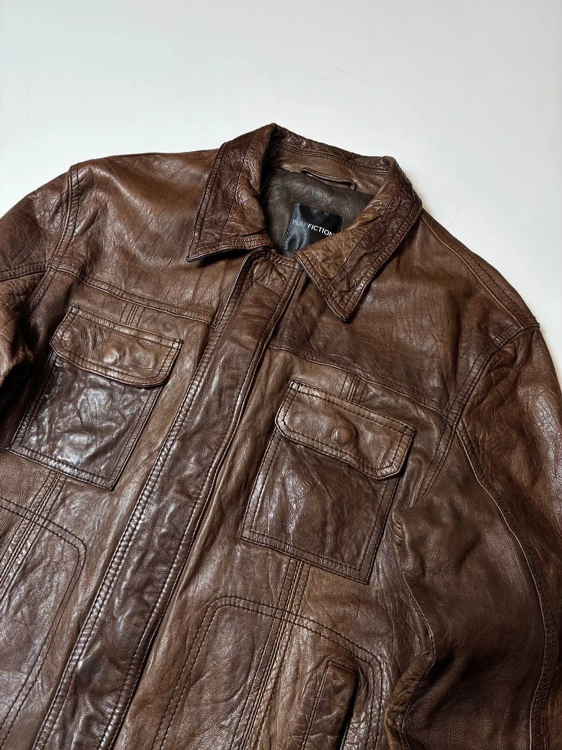 펄프픽션 00's 양가죽 카라 자켓 PN8682 상품이미지2