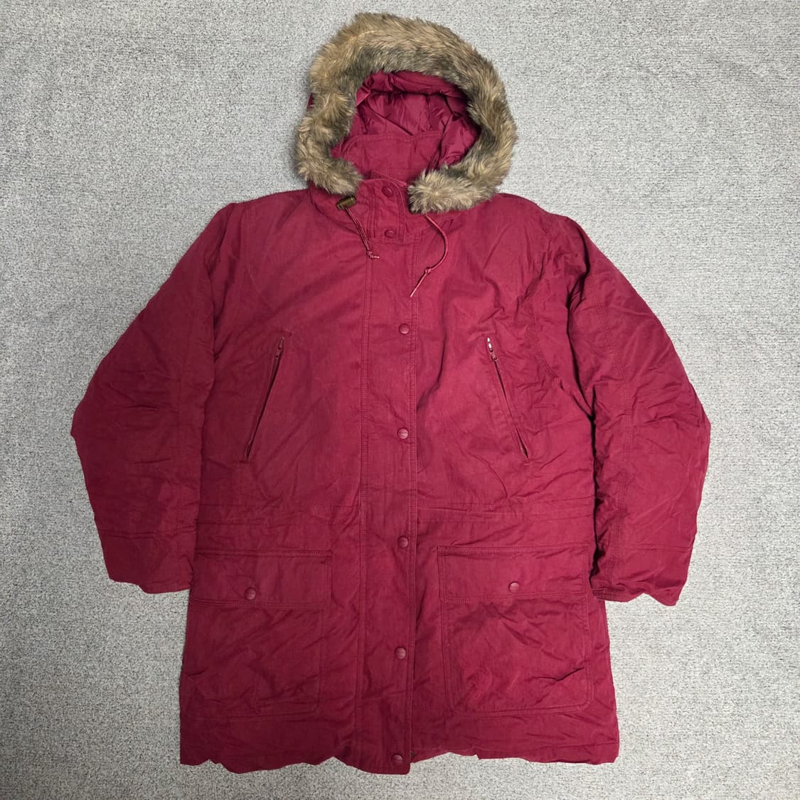LLBean 엘엘빈 구스다운 야상 패딩 점퍼 L(100) 상품이미지1