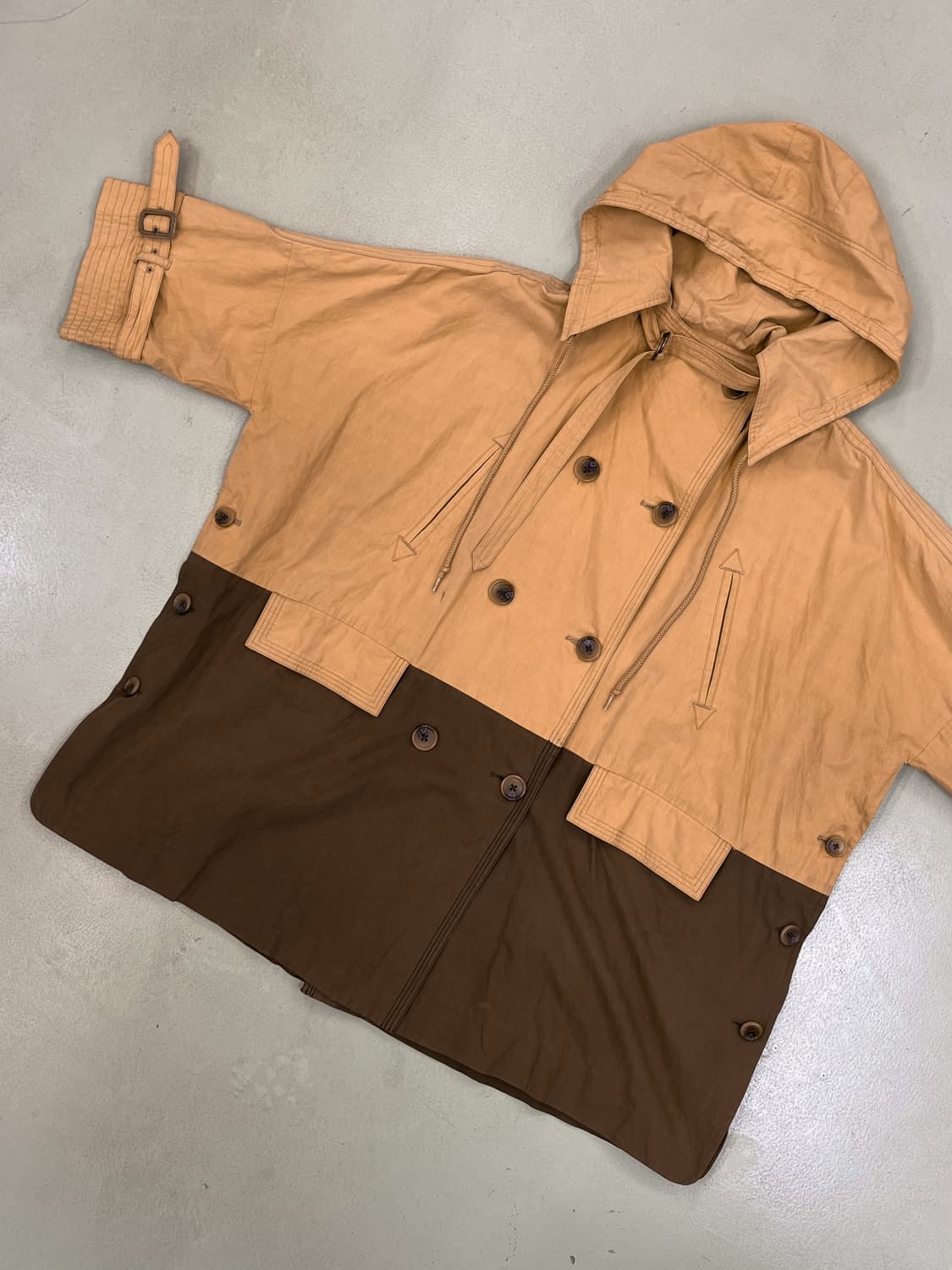 츠모리 치사토 트렌치 후드 파카 상품이미지7