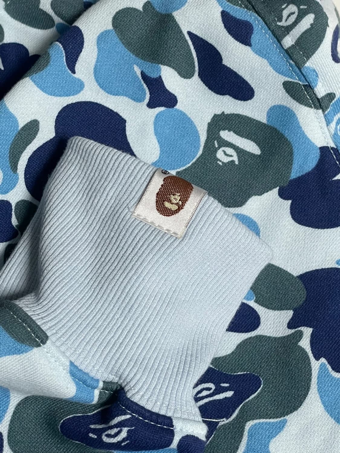 베이프 카모 풀 짚 후드집업 상품이미지3