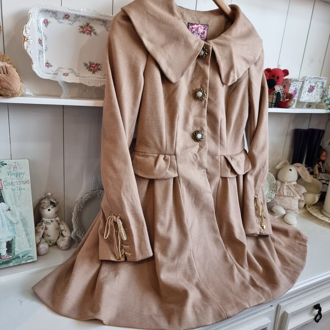 Honey Bunch 허니번치 원피스형 코트 상품이미지3