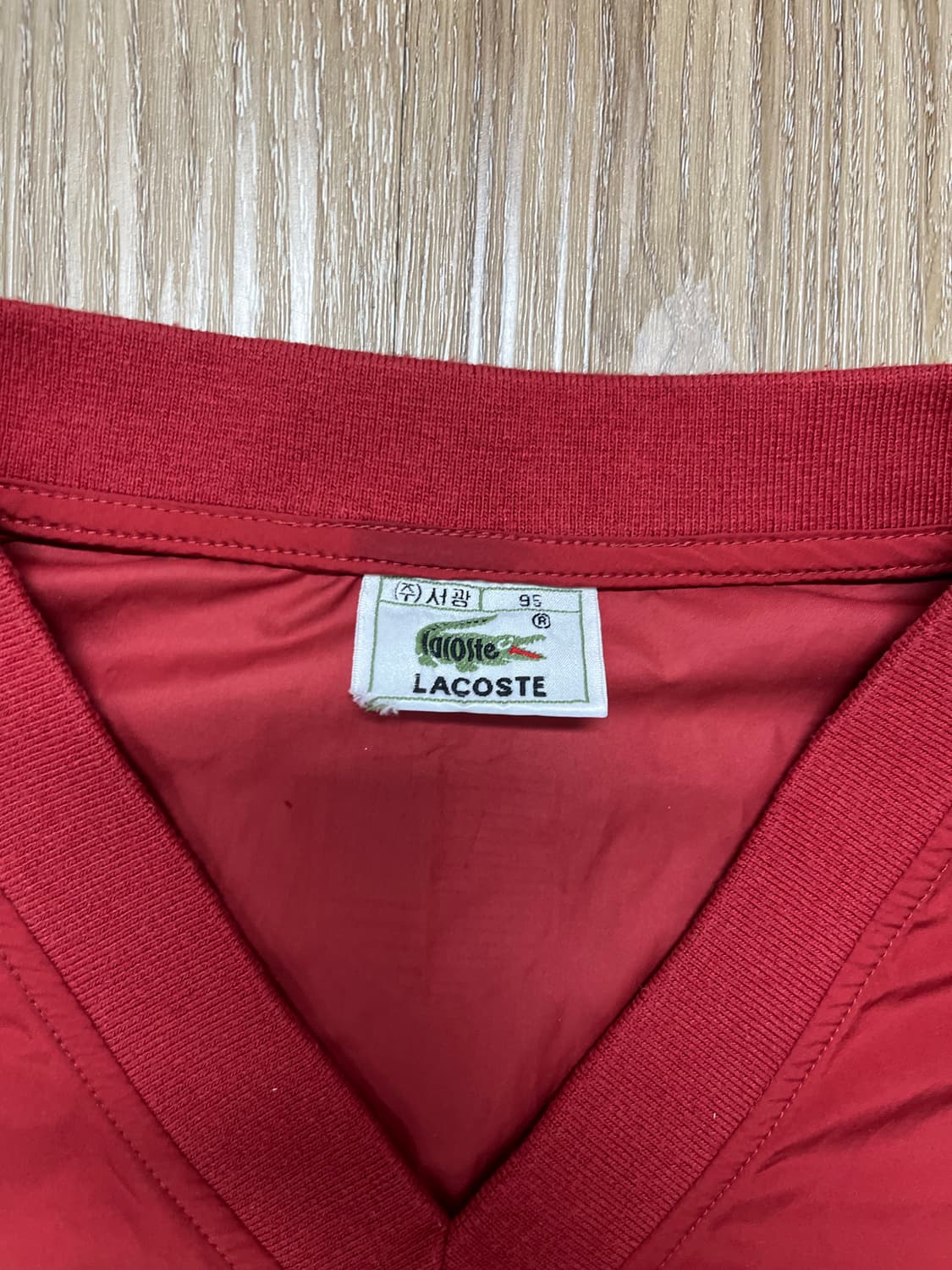 라코스테 골프 브이넥 웜업 상품이미지4
