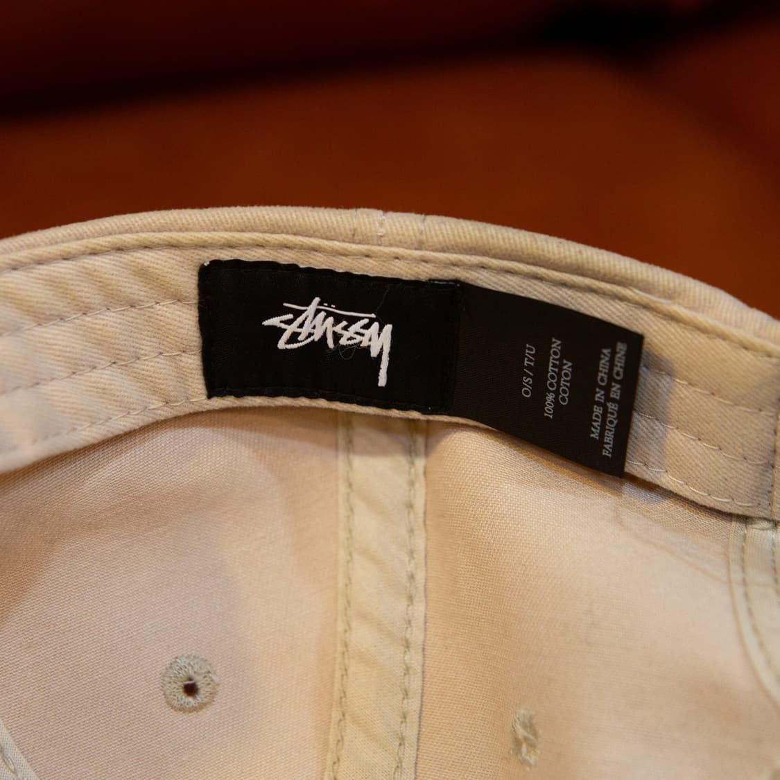 18SS 스투시 베어 캡 상품이미지3