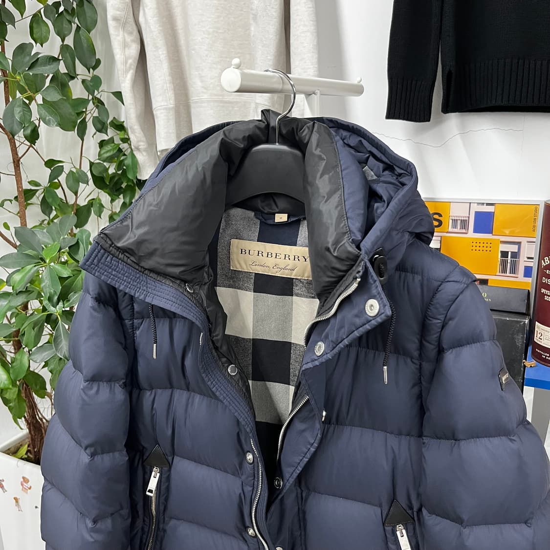 버버리 하틀리 2in1 구스다운 패딩점퍼 M 상품이미지2