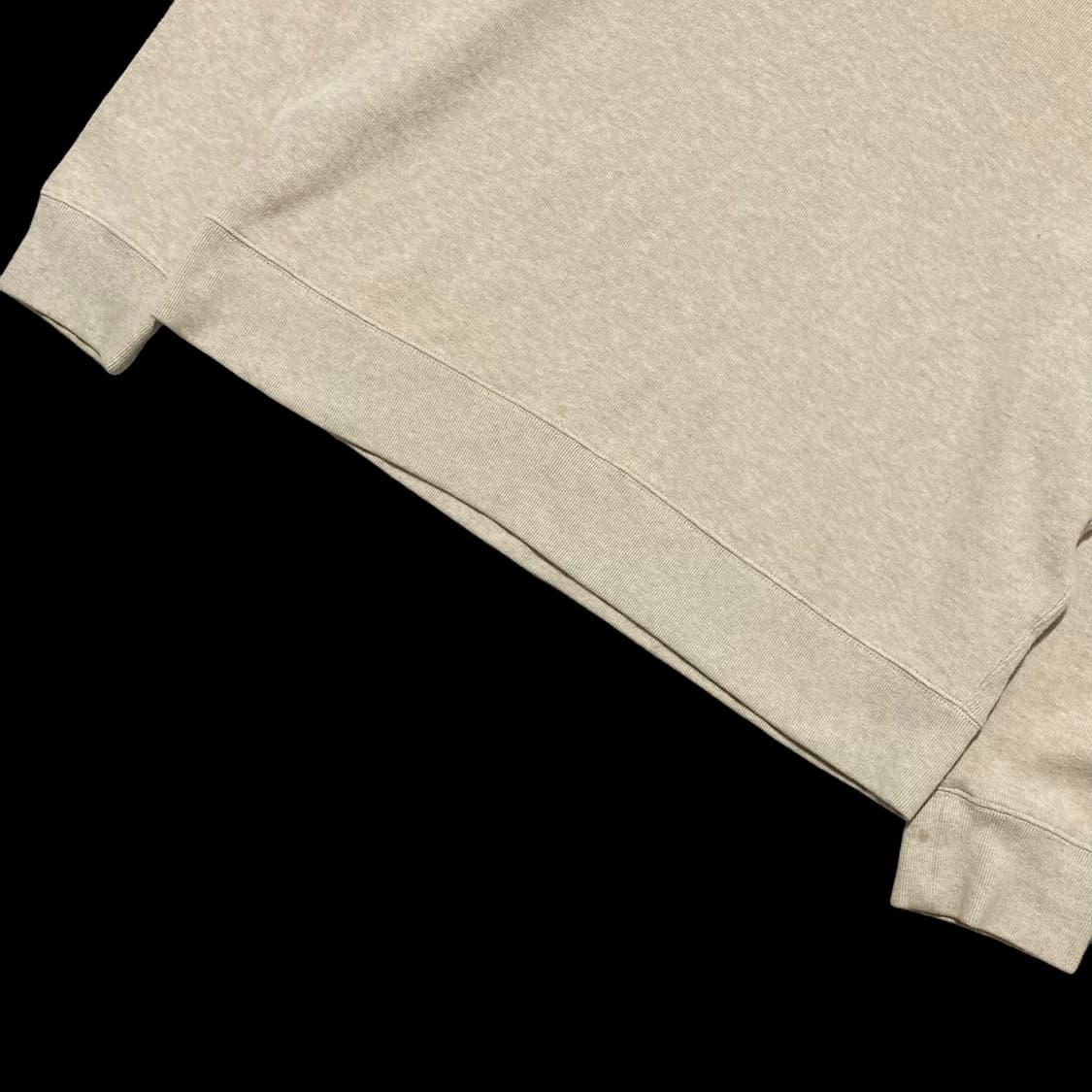 폴로랄프로렌 빈티지 숄카라 오트밀 코튼 니트 상품이미지4