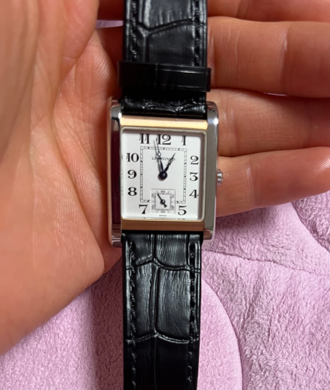 론진 돌체비타 1926 로즈골드 콤비 상태 최상 상품이미지2