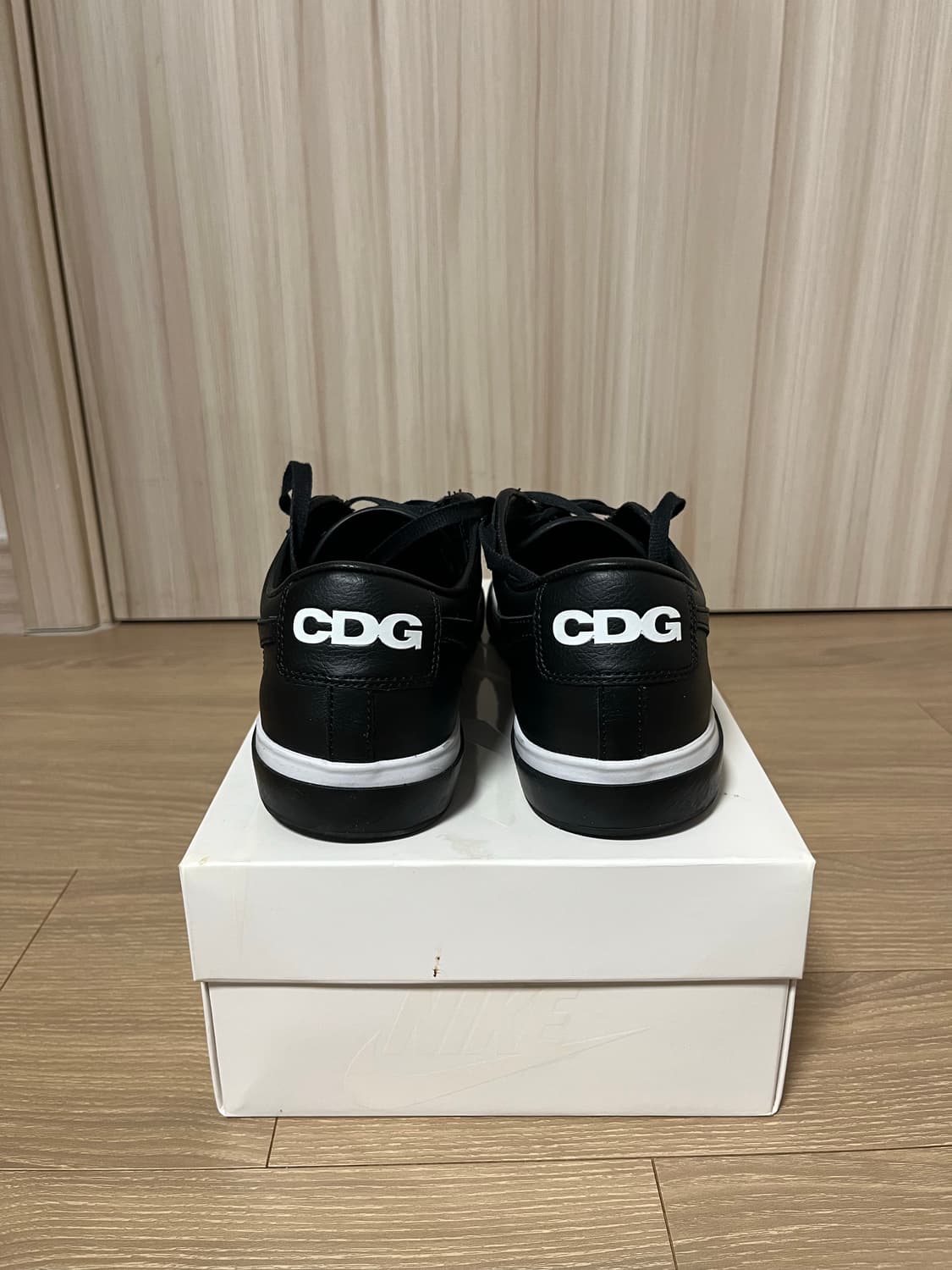 cdg 나이키 블레이저 275 블랙 상품이미지2