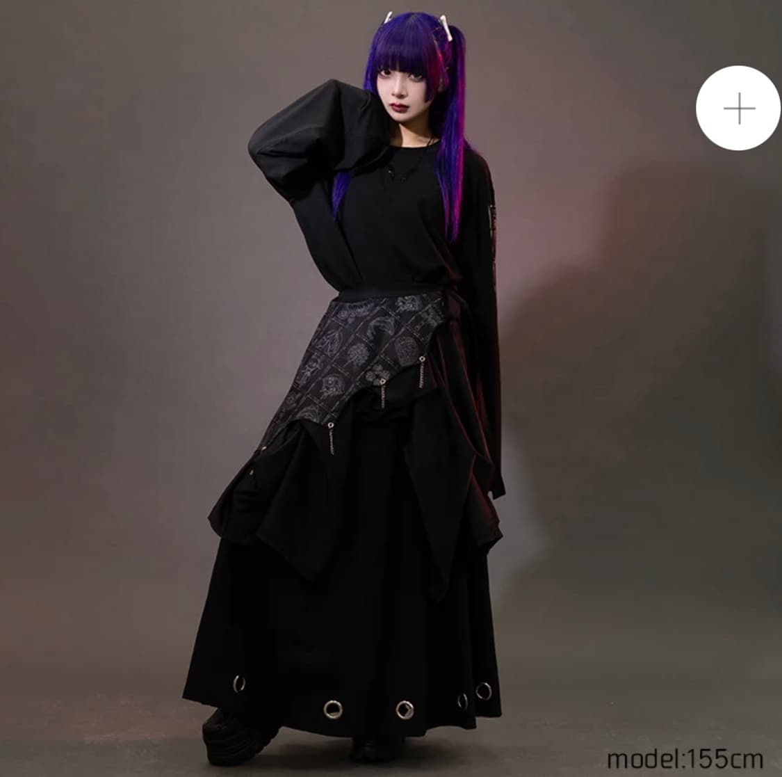 Acdc rag GAMAKURA HANESS SKIRT PANTS 상품이미지3