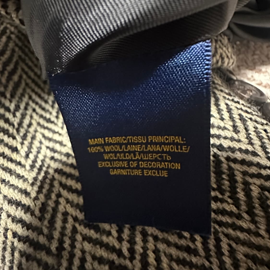 POLO RALPH LAUREN italy made wool blazer 상품이미지4