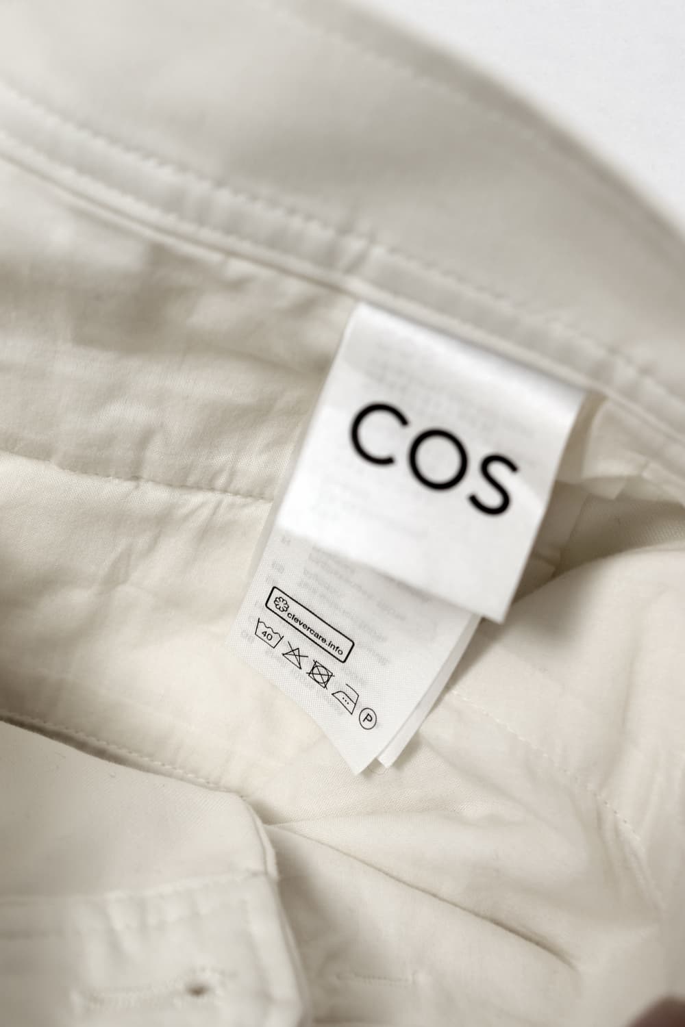 배럴레그 테이퍼드 치노 오프화이트 팬츠 상품이미지6