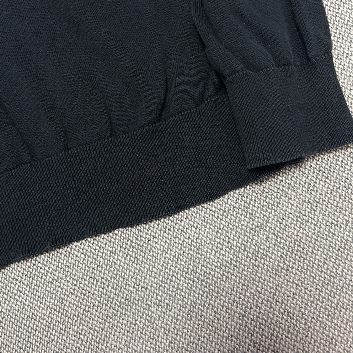 폴로 피마코튼 브이넥 니트(M) 상품이미지6