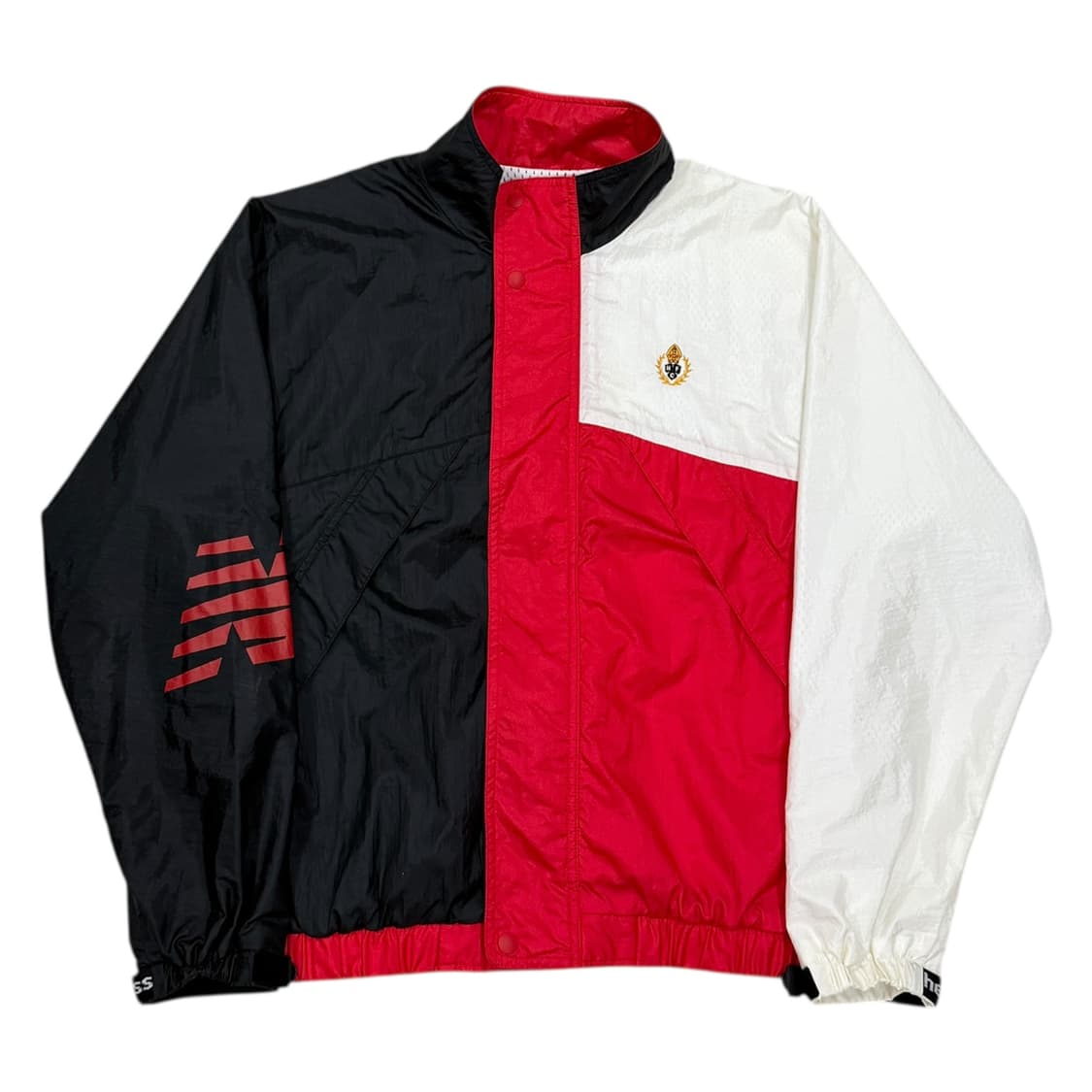 헤리티지플로스 x 뉴발란스 삼색 나일론 트랙 자켓 바람막이 S 상품이미지1