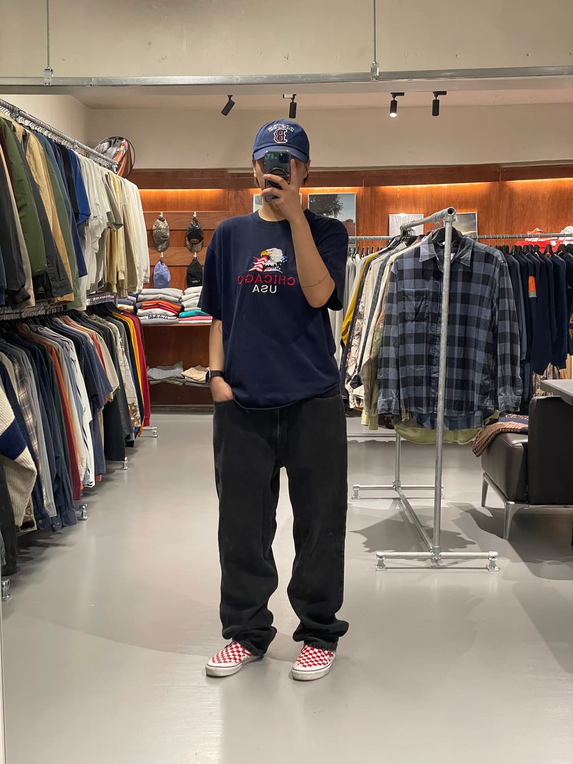 리바이스 550 흑청 데님 팬츠   상품이미지4