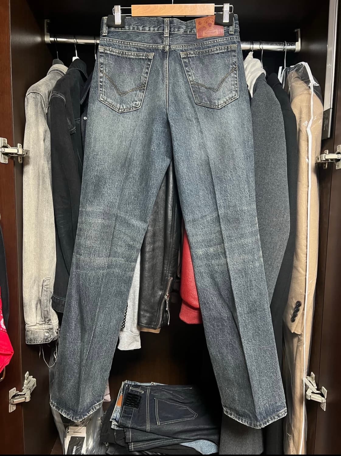 엘무드 레이 플레어 데님 그레이시블루(44) 상품이미지2