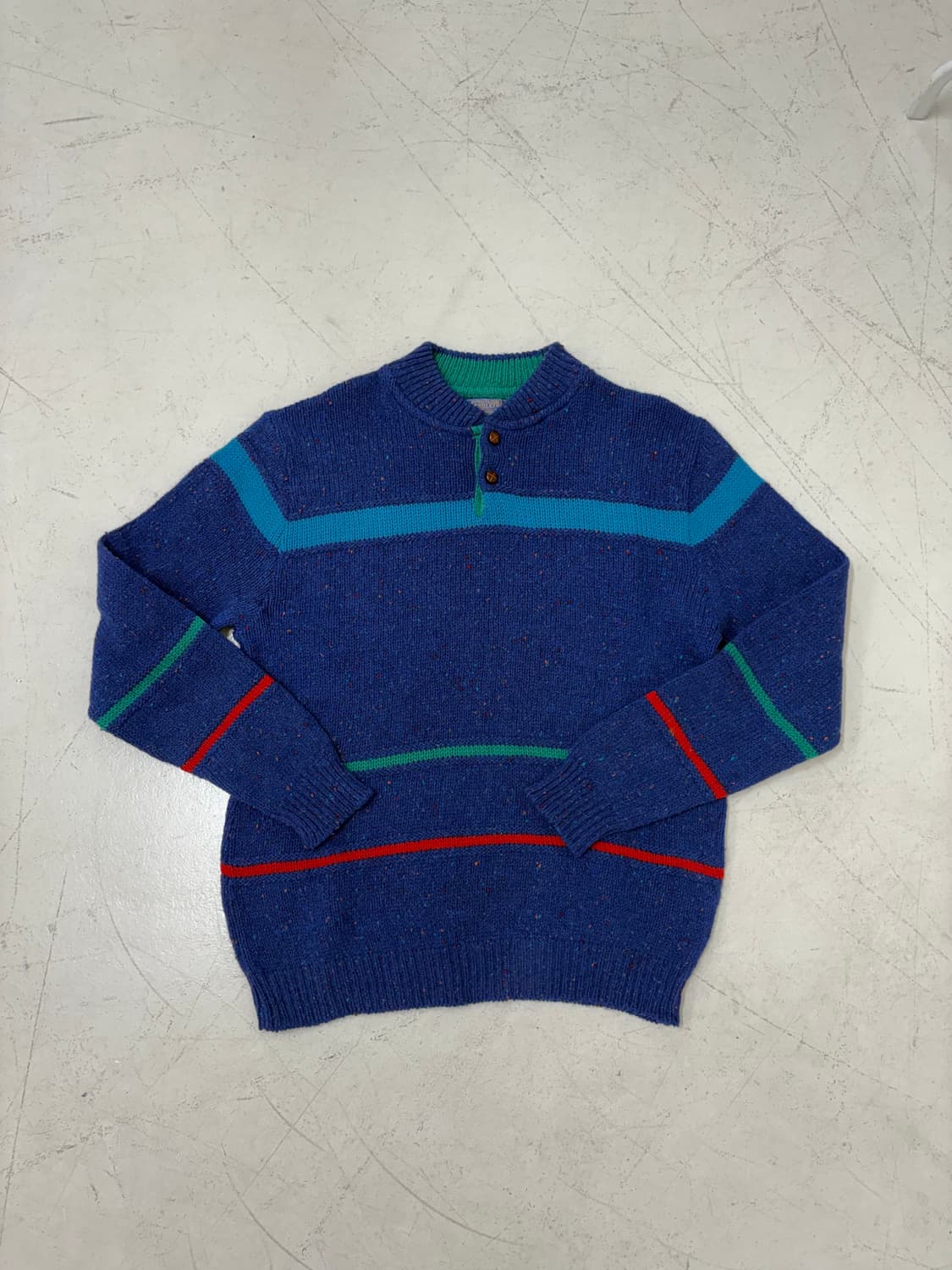 70‘s Pendleton Henley Knit sweater.  상품이미지1