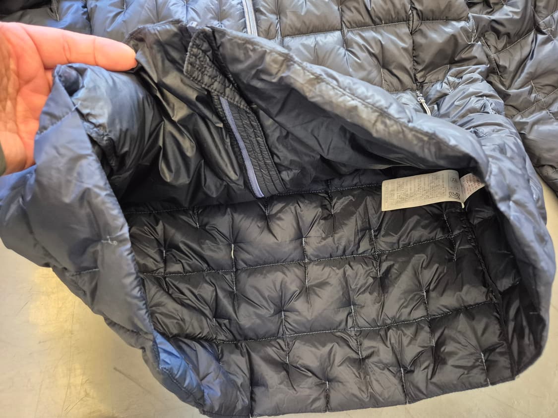 몽벨 구스다운 경량 패딩 상품이미지7