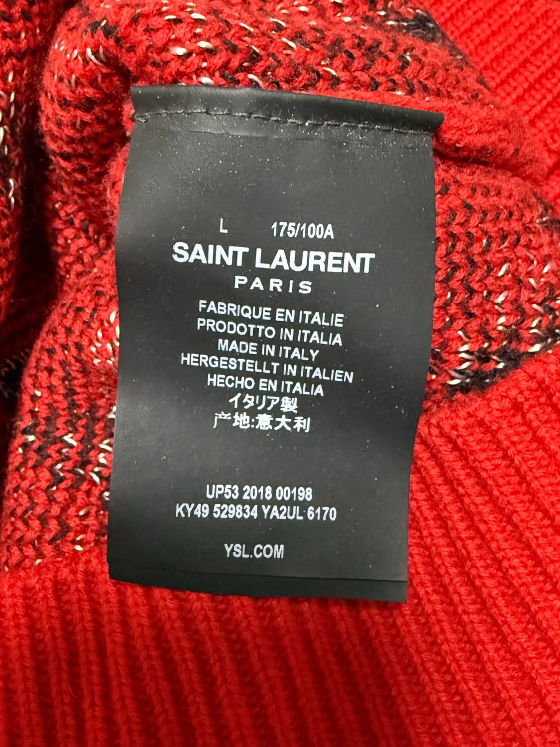 생로랑 니트 (L) 상품이미지8