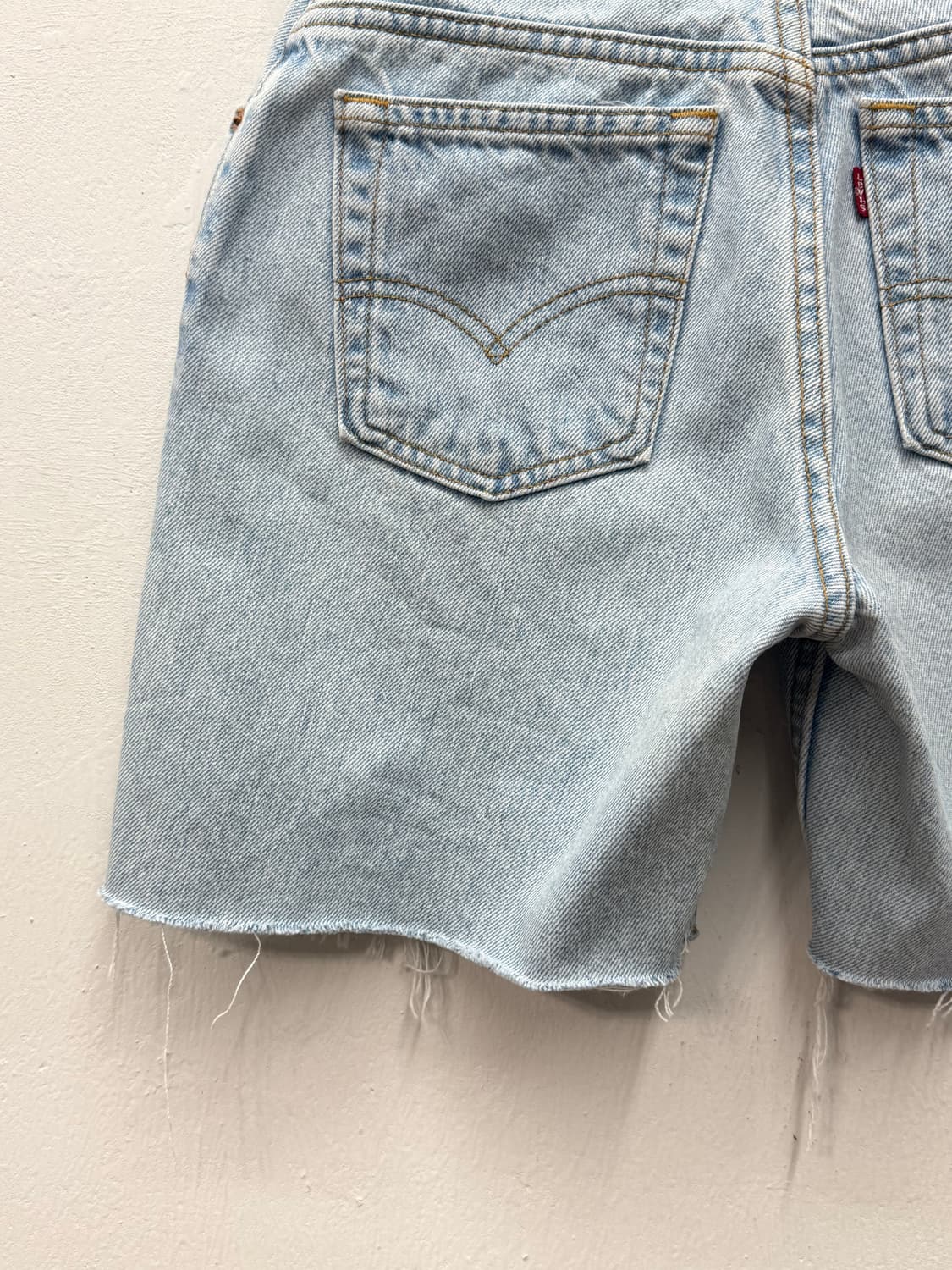 90s USA Levi's 550 Relaxed Denim Shorts 상품이미지3