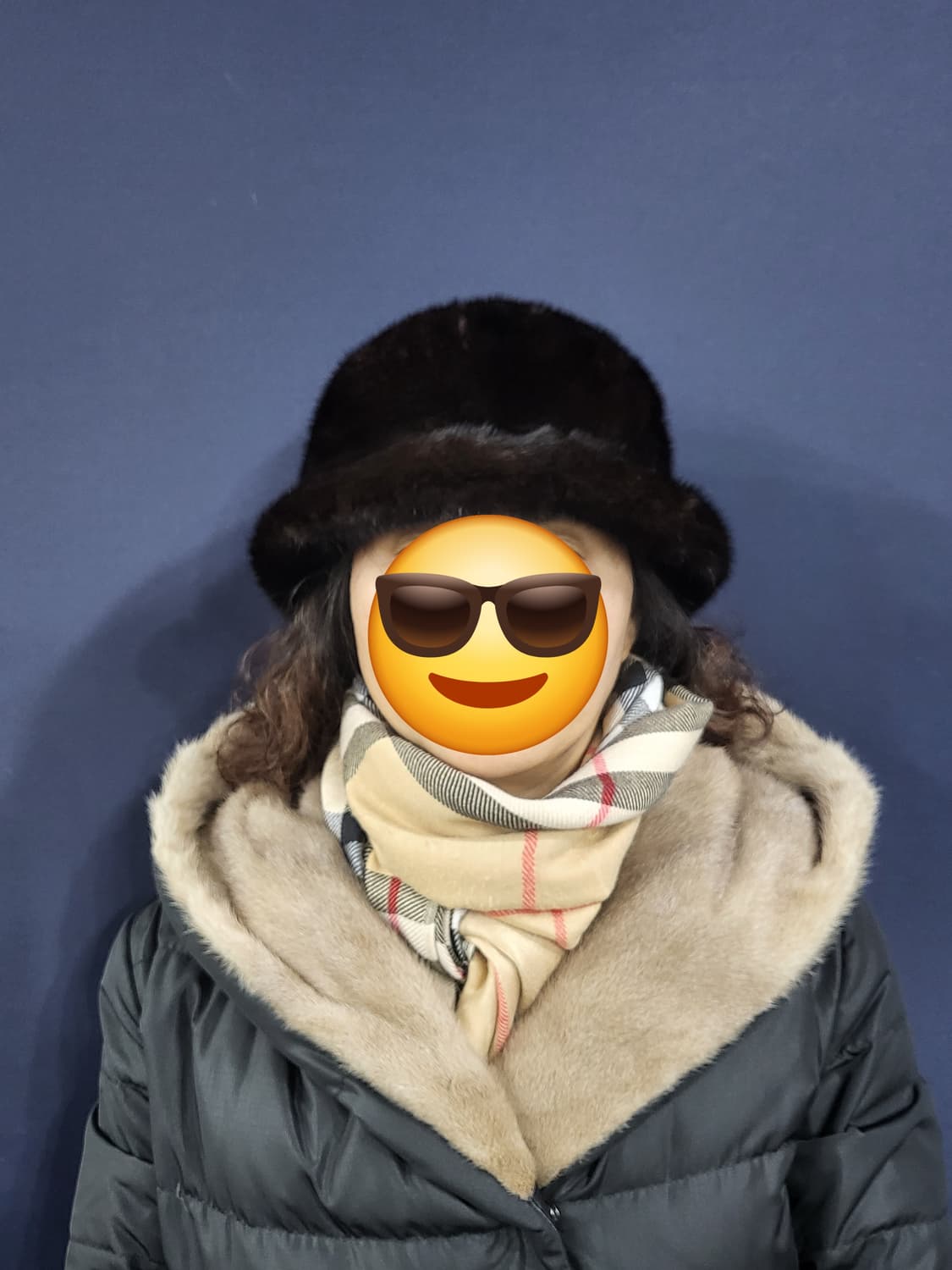 통밍크 모자 상품이미지2