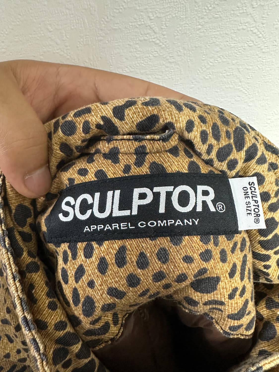 스컬프터 레오파드 집업 상품이미지3