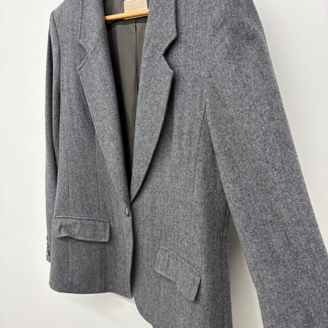 펜들턴 울 블레이저 그레이 여/M 상품이미지3