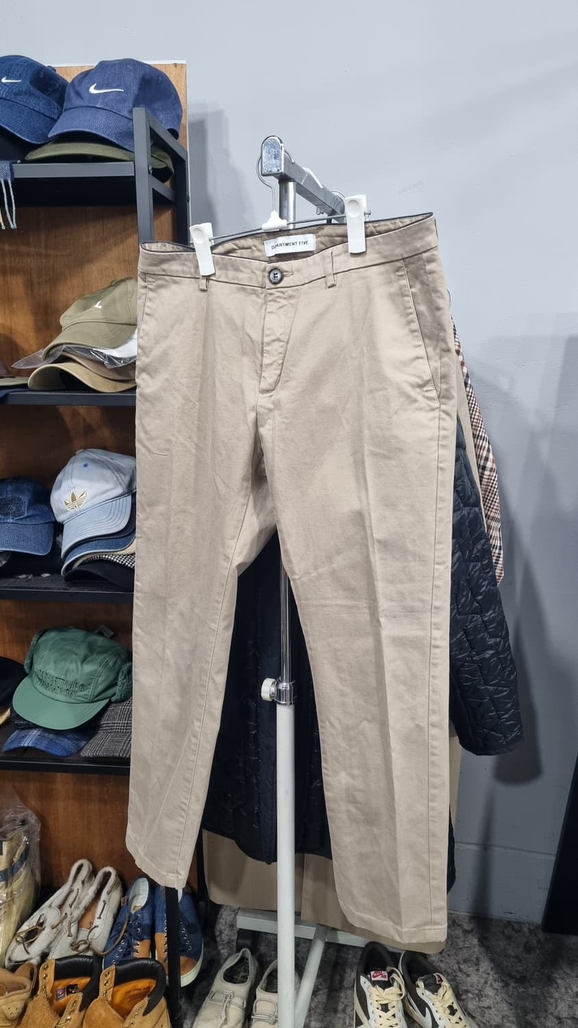 ((디파트먼트 FIVE)) 이탈리아 치노 면바지 34(허리단면44) 상품이미지1