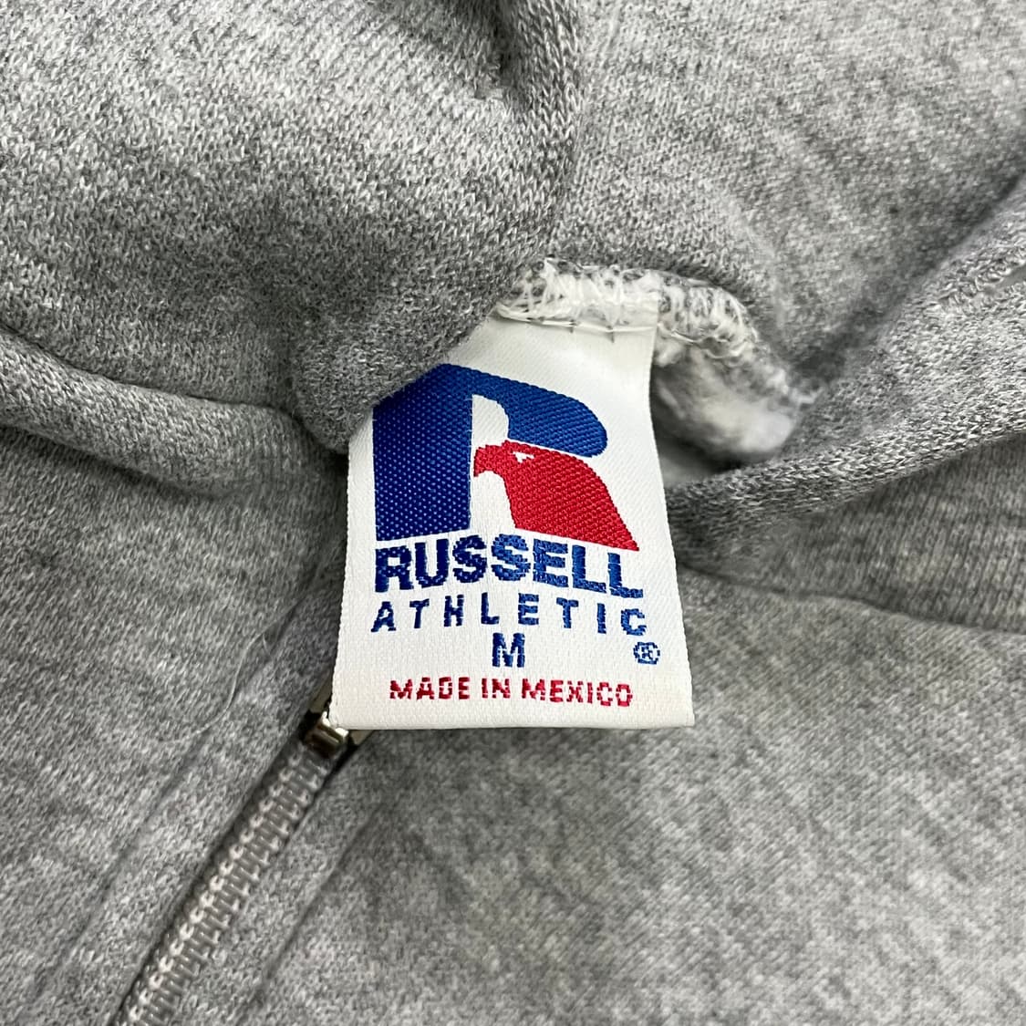 90's 러셀 스웻 집 후디 M 상품이미지9